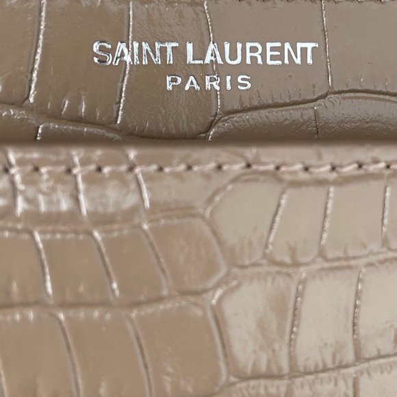 YSL Sunset medium croc - Picture 9 of 11
